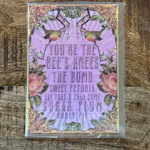 Papaya Art Greeting Card for Valentines Day or Just Because 🌹